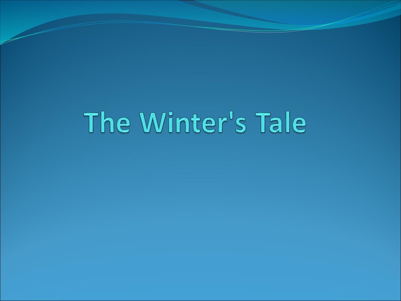 The Winter's Tale